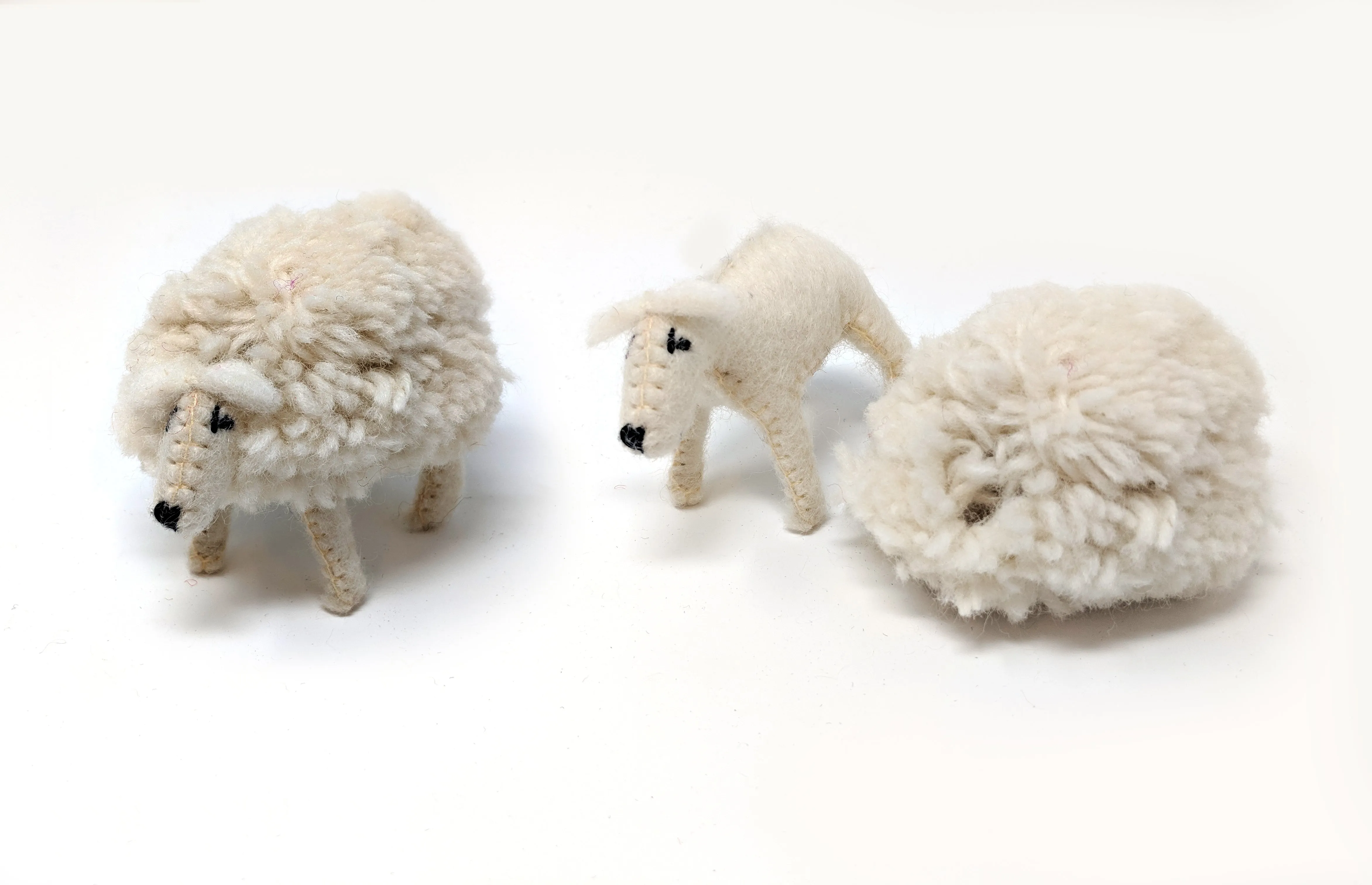 Wool Farm Animal Story Props